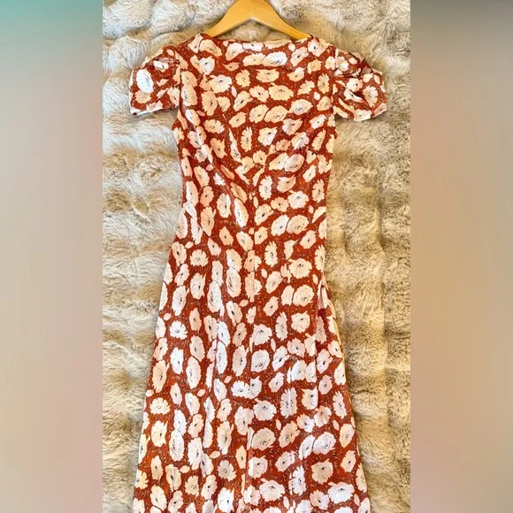 DOEN ALNA DRESS IN ROUGE FLEURS D'ANEMONE, new without tags, never worn. - Picture 14 of 16